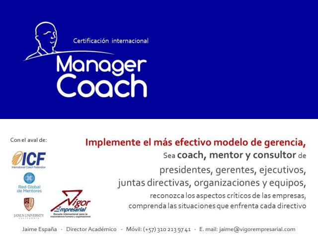 Promocional Manager Coach Jaime España